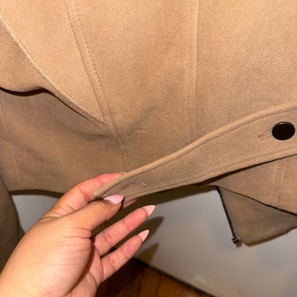 BCBGMaxAzria Tan Ruffle Blazer - Picture 3 of 3